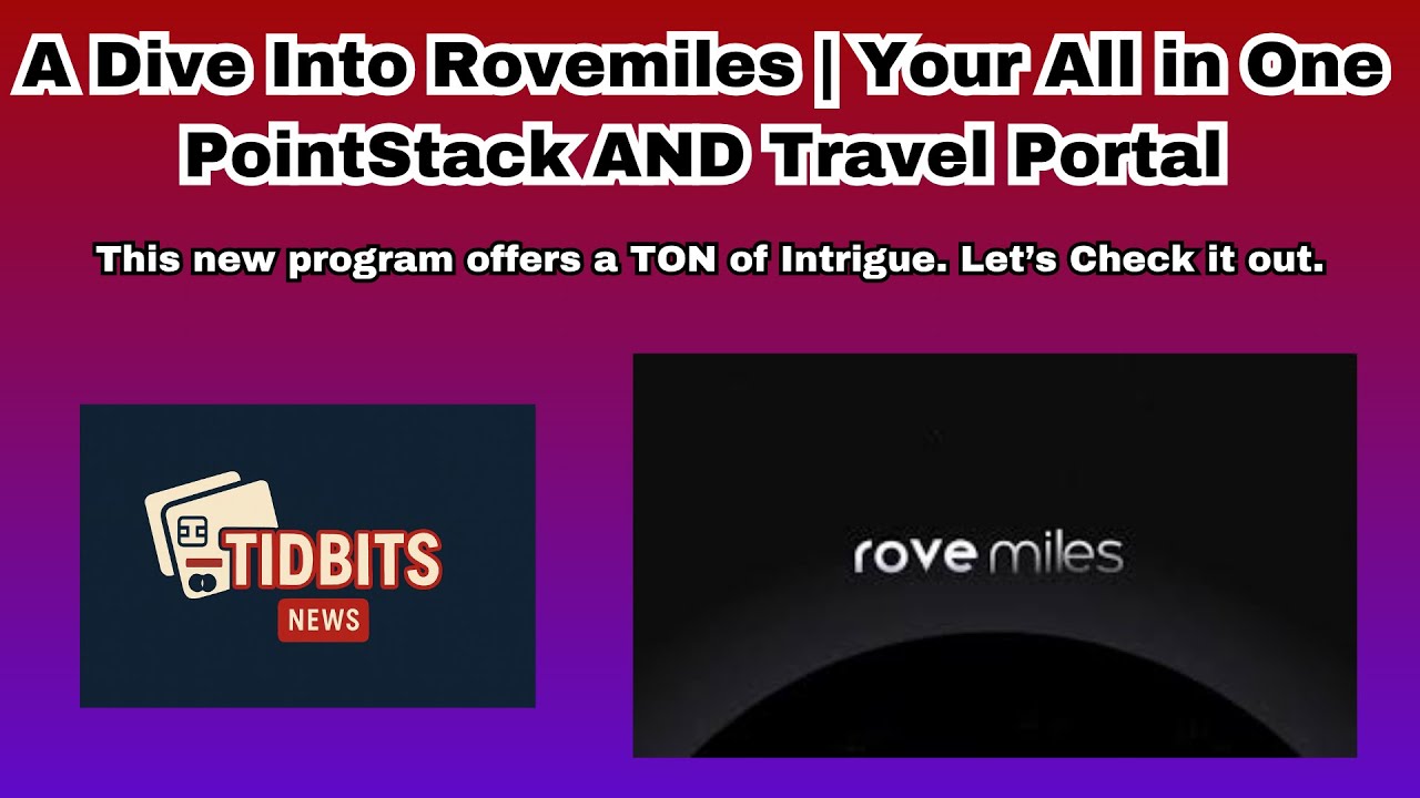 RoveMiles | YOUR PointStacking AND Travel Solution