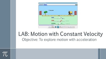 (1/5) Getting the data -LAB Motion with Constant Acceleration
