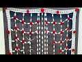 Gate parda design ||door hanging| handmade home decoration|gate parda|gate parda ka design|gate lari