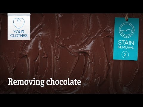 Stain removal: how to remove chocolate stains from clothes