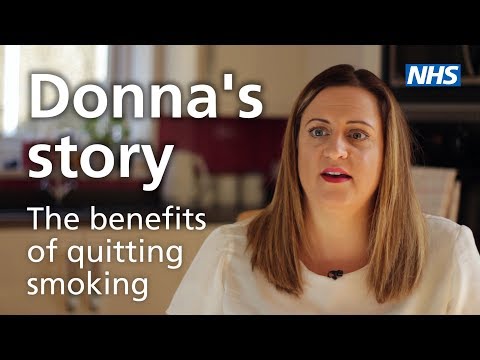 Donna's Story - The Benefits Of Quitting Smoking