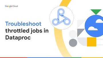 Troubleshoot throttled jobs in Google Cloud Dataproc