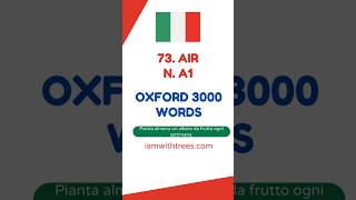 73. AIR n. A1 Meaning in Italian | Oxford 3000 Words | Spoken English by Biddrup Mallick