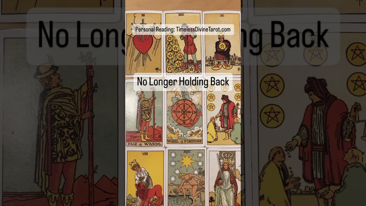 No Longer Holding Back 