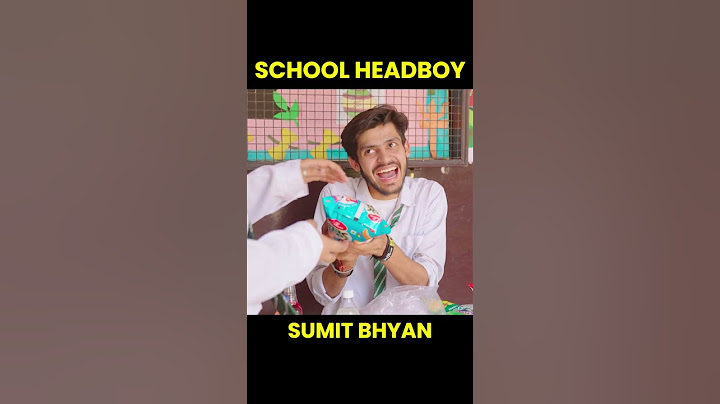 School Headboy ban ne k liye bacho ko riswat de di || Sumit Bhyan #shorts