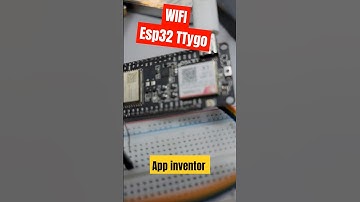 ESP 32 TTyo TEST led mit app inventor #arduinoprojects #arduino #diyelectronics #electronicsprojects