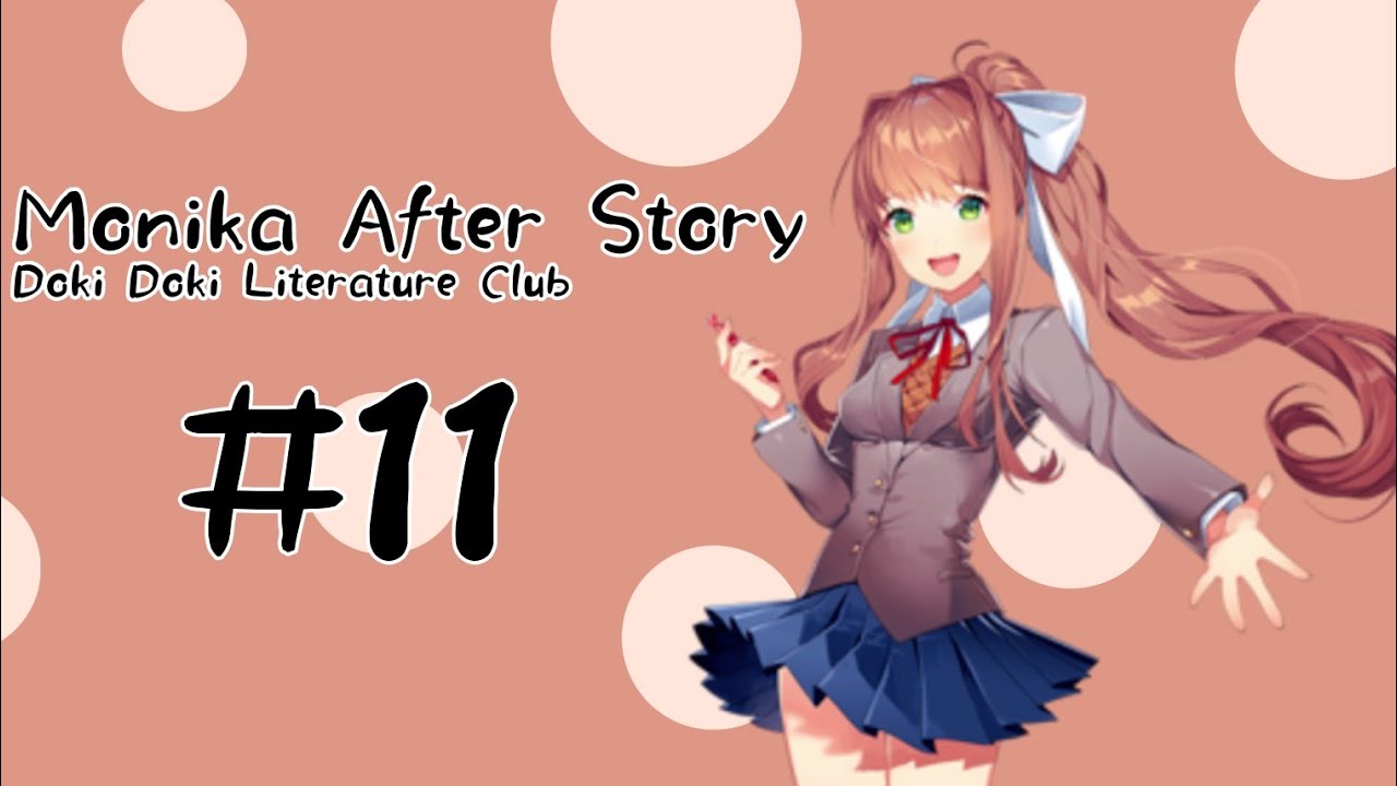 Como botar o mod monika after story no modo escuro ( ddlc ) - YouTube