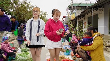 Chợ phiên đặc biệt Bắc Hà nơi tụ hợp lợn cắp nách chó mông cộc và đồ núi rừng