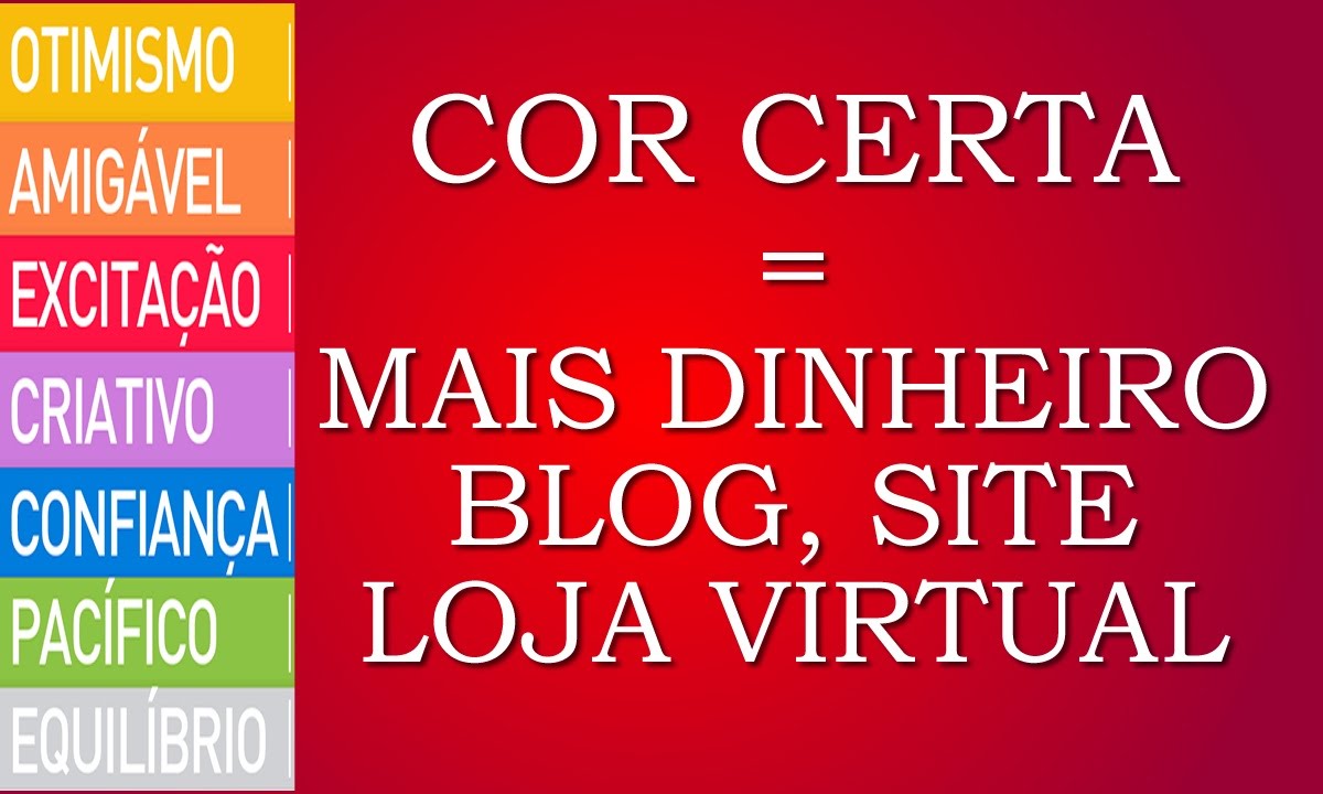 COR CERTA = Mais Dinheiro com Seu Blog, Site ou Loja Virtual - 🔴 - YouTube
