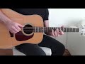 Pink floyd   the great gig in the sky   acoustic guitar cover  fingerstyle