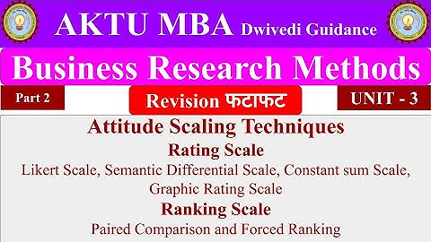 6| Business Research Methods, chapter 3, unit 3, Business Research Methods mba 2nd sem, bba 4th year