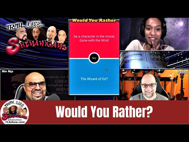 Game Show: Would You Rather?