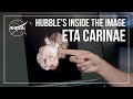 Hubbles inside the image eta carinae