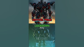 Sentinel Prime vs Lockdown