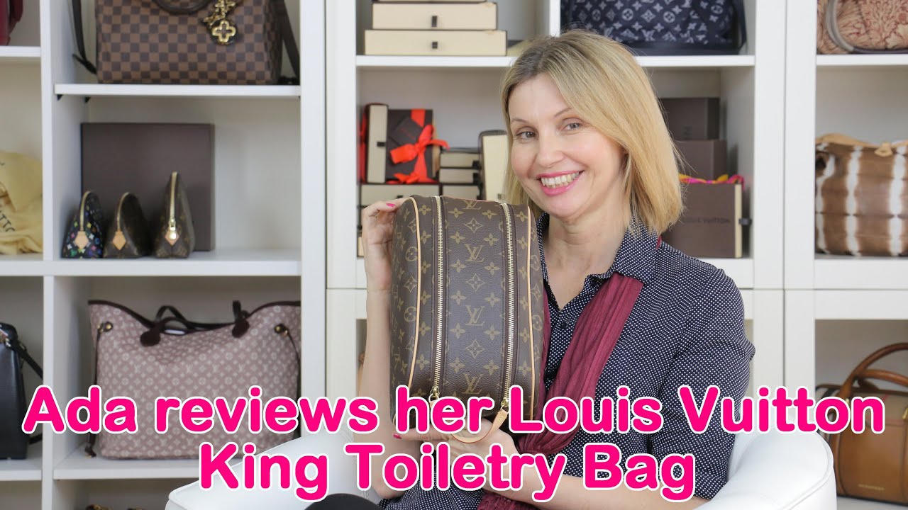 Ada reviews her Louis Vuitton King Toiletry Bag 