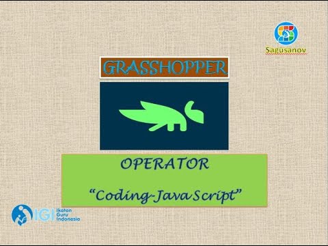 TUGAS 6 "Operator Java Script" Grasshopper