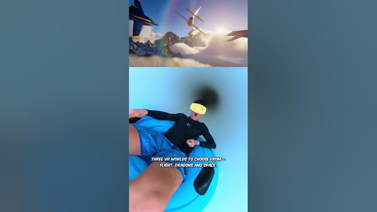 VR water slide! #shorts VR water slide! #shorts