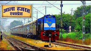 Night Ride in 14312 Ala Hazrat Express From ADI to MSH In MSTS Open Rails Part 1.