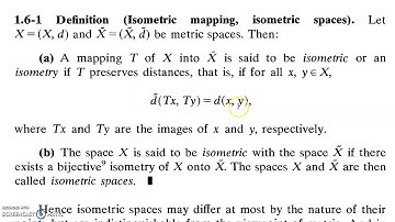Functional Analysis Class 15 Completion of Metric Spaces