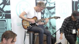Video thumbnail of "Walrus Audio Summer NAMM '17 Booth Performance: Colony House - You & I"