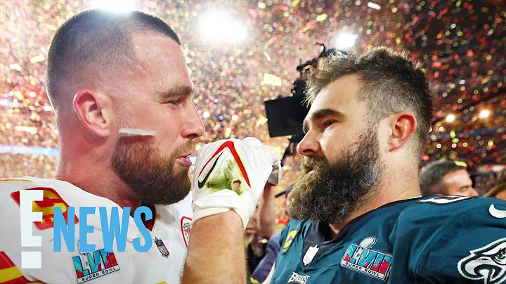 Chiefs' Travis Kelce Breaks Down After Beating Brother | E! News