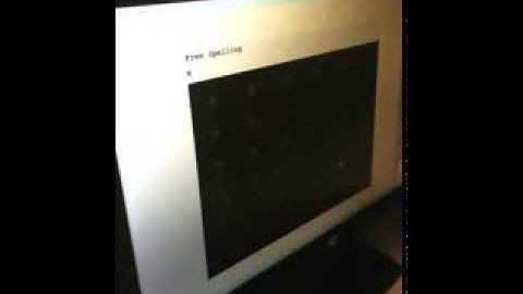 Spelling with p300 brain computer interface