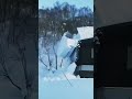 Satisfying Snow Slabs Sliding Down In Slow Motion
