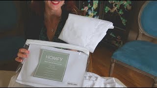 HOMFY QUEEN BED  🦋 MICROFIBER SHEET SET 🍀 (HYPOALLERGENIC) REVIEW 👈