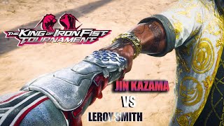 Jin Kazama Vs Leroy Smith | Tekken 8 | The King of the Iron Fist | ASMR Gameplay | 60 FPS ULTRA HD
