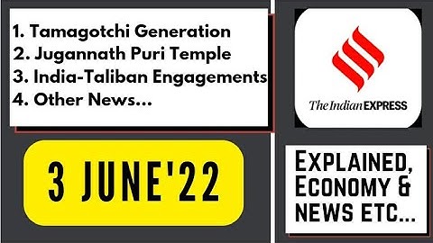 3rd June 2022 | Gargi Classes News & Explained Analysis | By R.K. Lata