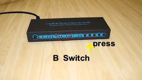 How to setup HDMI matrix 4x2, FiveHome [FM1402] setup video