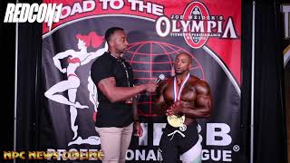 2021 Ifbb Olympia Mens Physique Champion Brandon Hendrickson