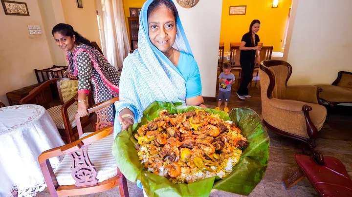 Huge Platter of Sri Lankan Food - ONCE IN A LIFETI...