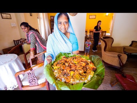 huge-platter-of-sri-lankan-food---once-in-a-lifetime-family-meal-in-colombo,-sri-lanka!