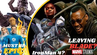 Mahershala Ali Leaving Blade? Ironheart IS IRONMAN4 !? | Fantastic Four Trailer MUST HAVES!