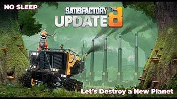 Satisfactory | Surviving the Swamp for the first time | Arachnophobia mode