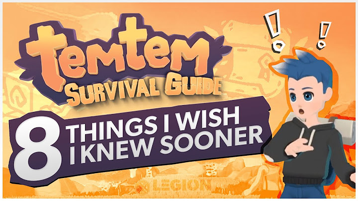 Temtem - 8 Things I Wish I Knew Sooner | Temtem Survival Guide