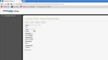 How-To: ViewPoint Express - Creating a Channel Plan