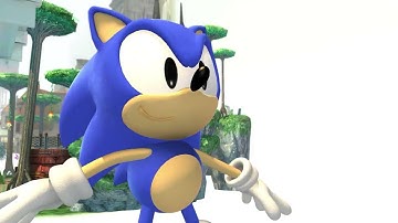 Classic Sonic Learns Sonic Boost from Modern Sonic - Sonic Generations