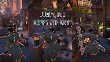 Escape Jumps and Rotations for Every air vent in Deadlock! | Advanced Movement