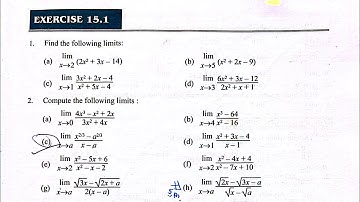 Class-11, subject-Basic math,chapter-15(Limit and continuity) all questions solution