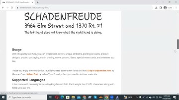 How to download and install ROSEMARY FONT Free Download #viral #trending