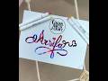 Arsifa Calligraphy | Stylish Name Writing | Cursive Writing Kaise Likhen Satisfying Calligraphy Art