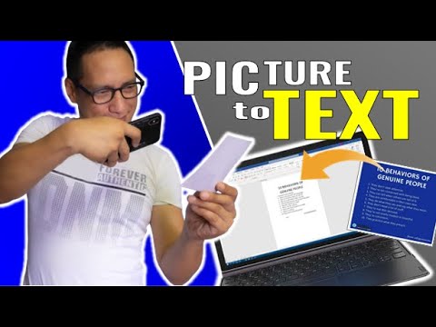 Convert Picture to Editable Text │ Image to Text │ Work Productivity ...