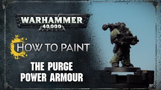 The purge's dirt-spattered power armour is subject of today's tip day.
follow peachy's guide and you'll have a warband these vile corruptors
painted in next to no time. , you can find ...