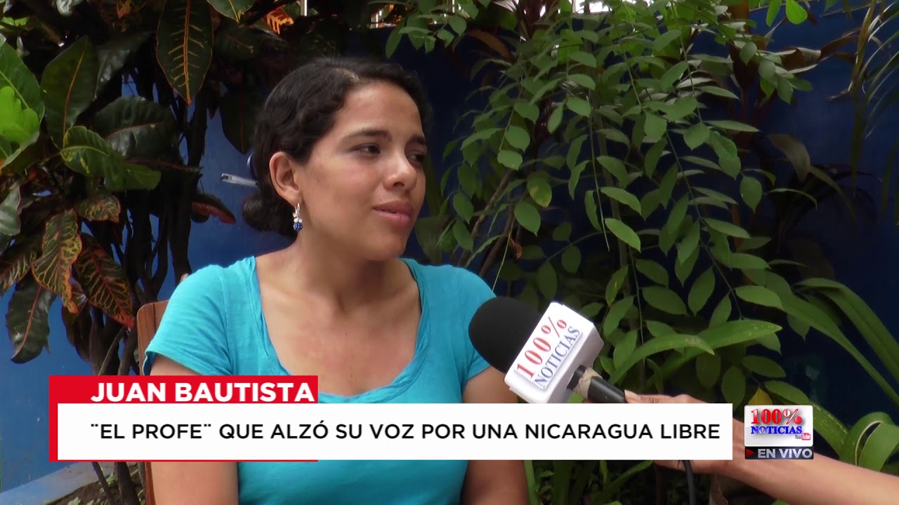 ¨El profe¨ que alzó su voz por una Nicaragua libre tv kanalları