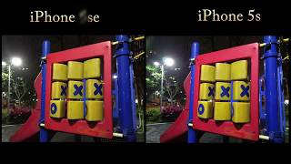 iPhone SE vs iPhone 5S camera test