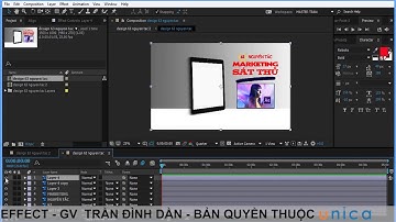 Bài 34: Import file photoshop vào AE