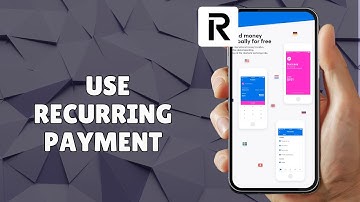 HOW TO SET UP AND USE REVOLUT RECURRING PAYMENT