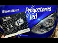 Proyectores led xzoom luxbox  nissan march